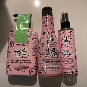 Bundle: brand new HEMPZ body language line